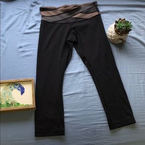 Lululemon wunder under 7/8 leggings